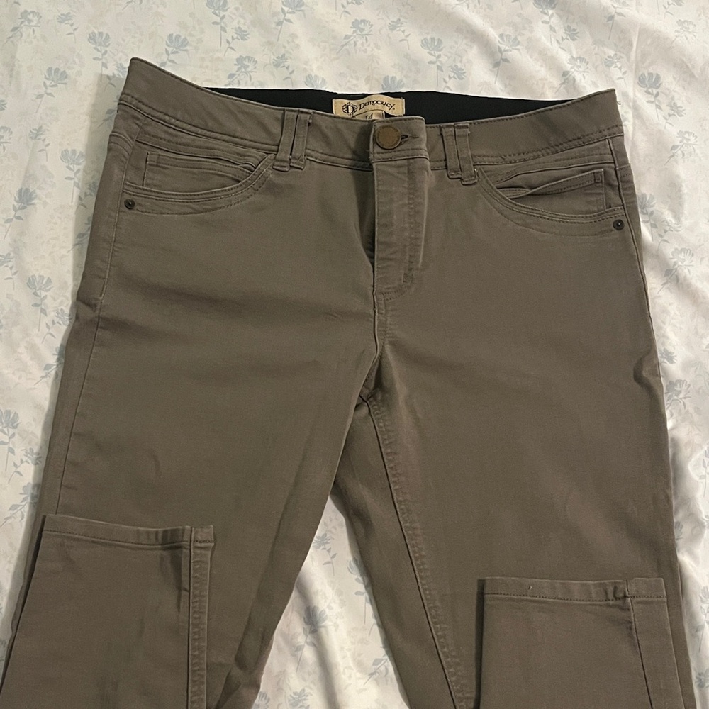 Democracy Women's Tan Jeggings